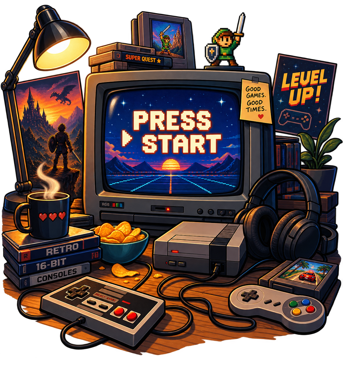 Press Start! – Wie wir zu Gamern wurden